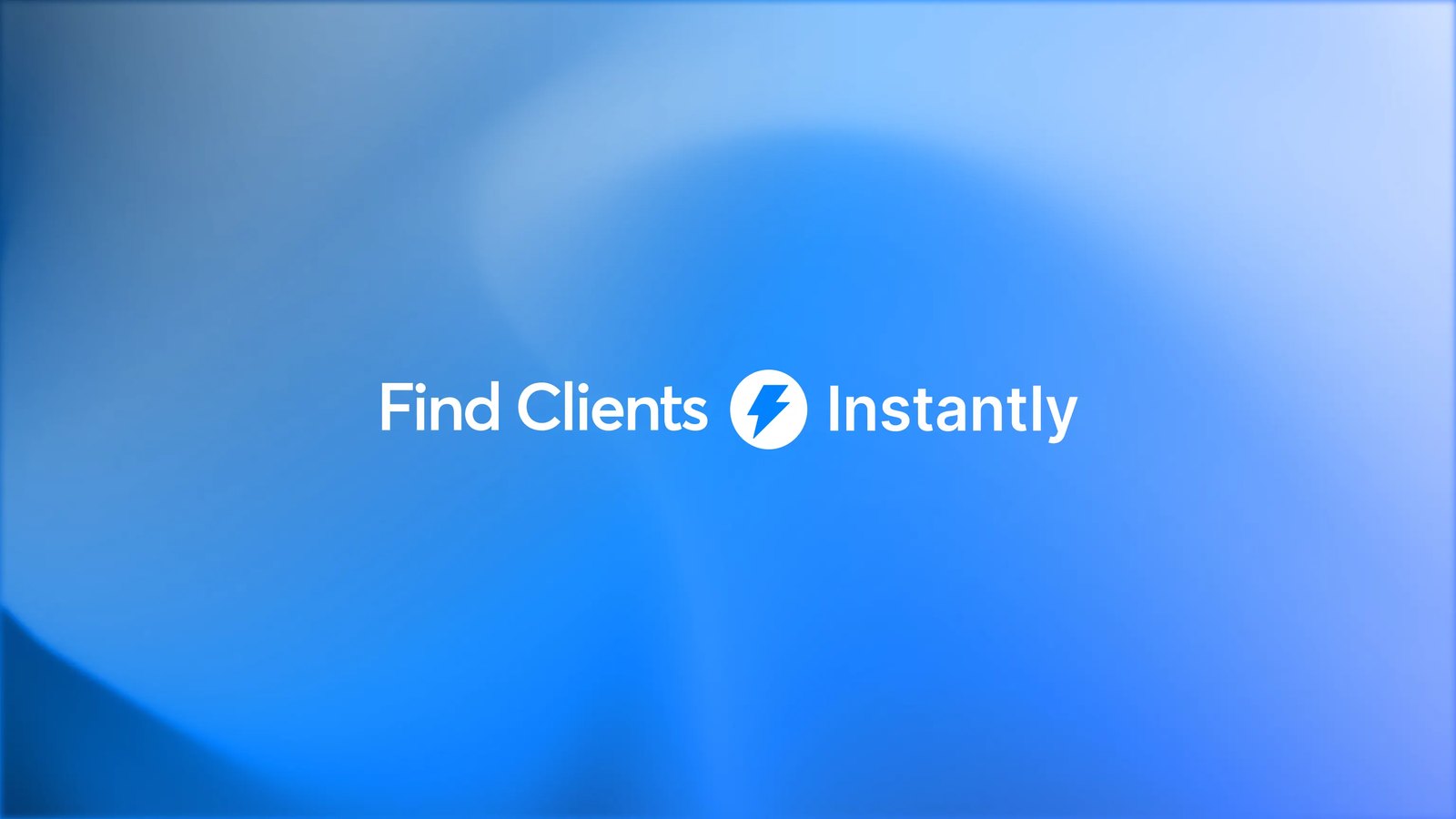 Instantly marka görseli: Find Clients Instantly